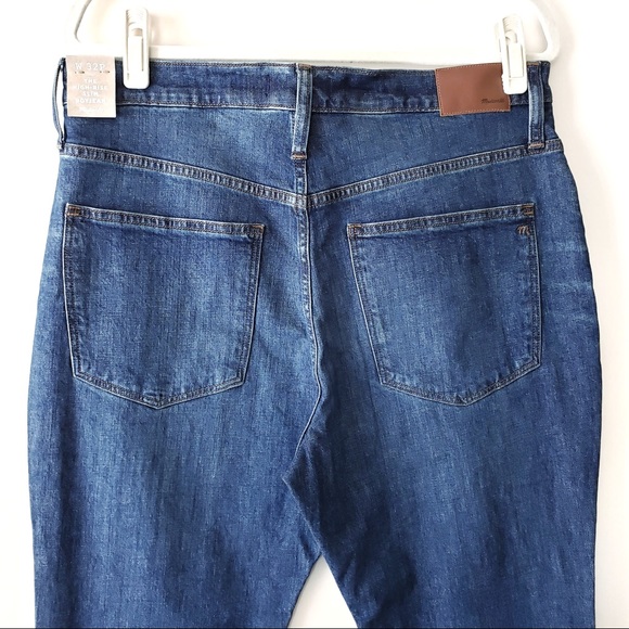 Madewell High Rise Slim Boyjean 32P - Picture 8 of 14